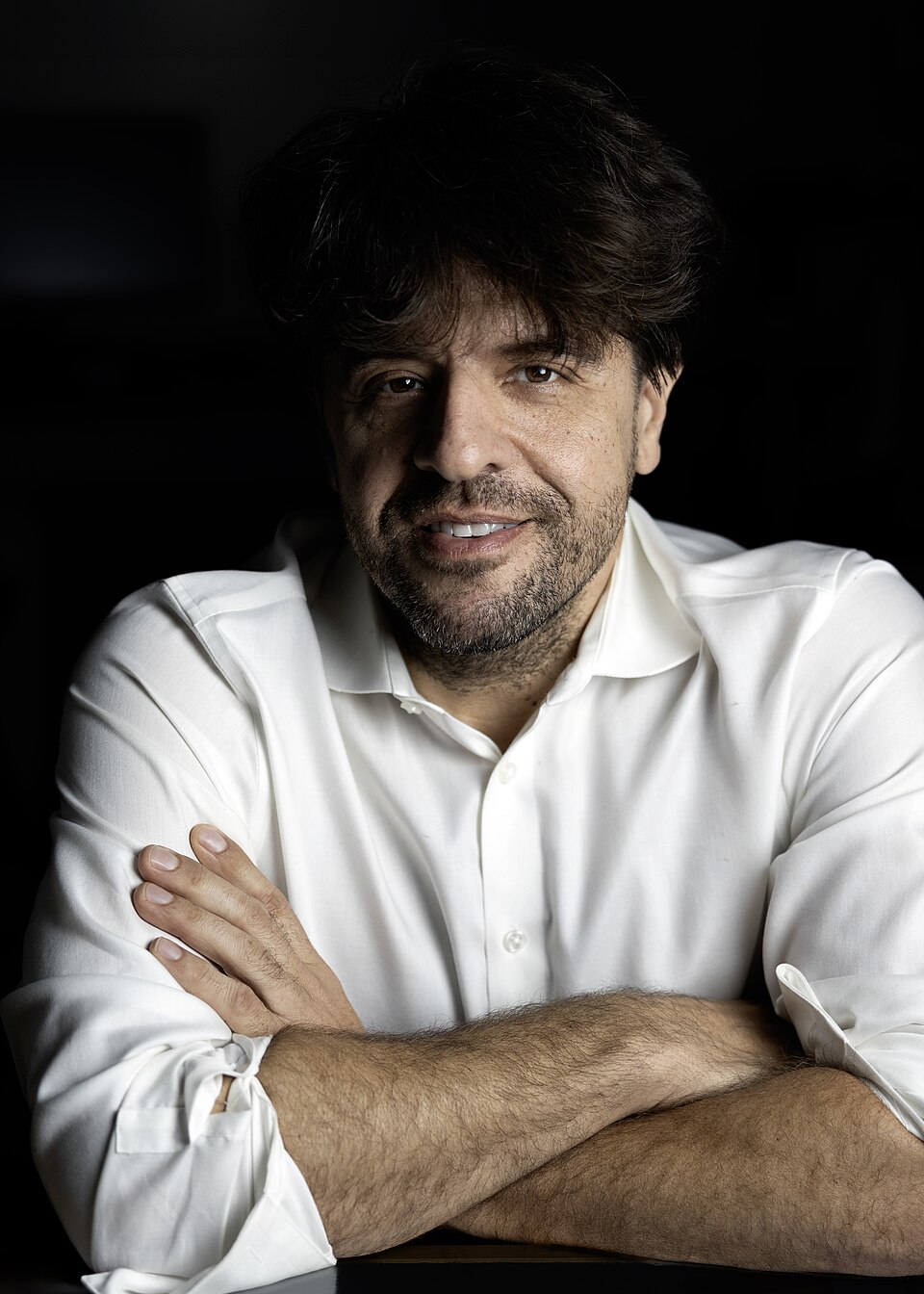 Karl Deisseroth photographed by Christopher Michel in December 2025